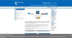 Desktop Screenshot of nmds-sc-online.org.uk