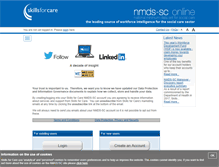 Tablet Screenshot of nmds-sc-online.org.uk